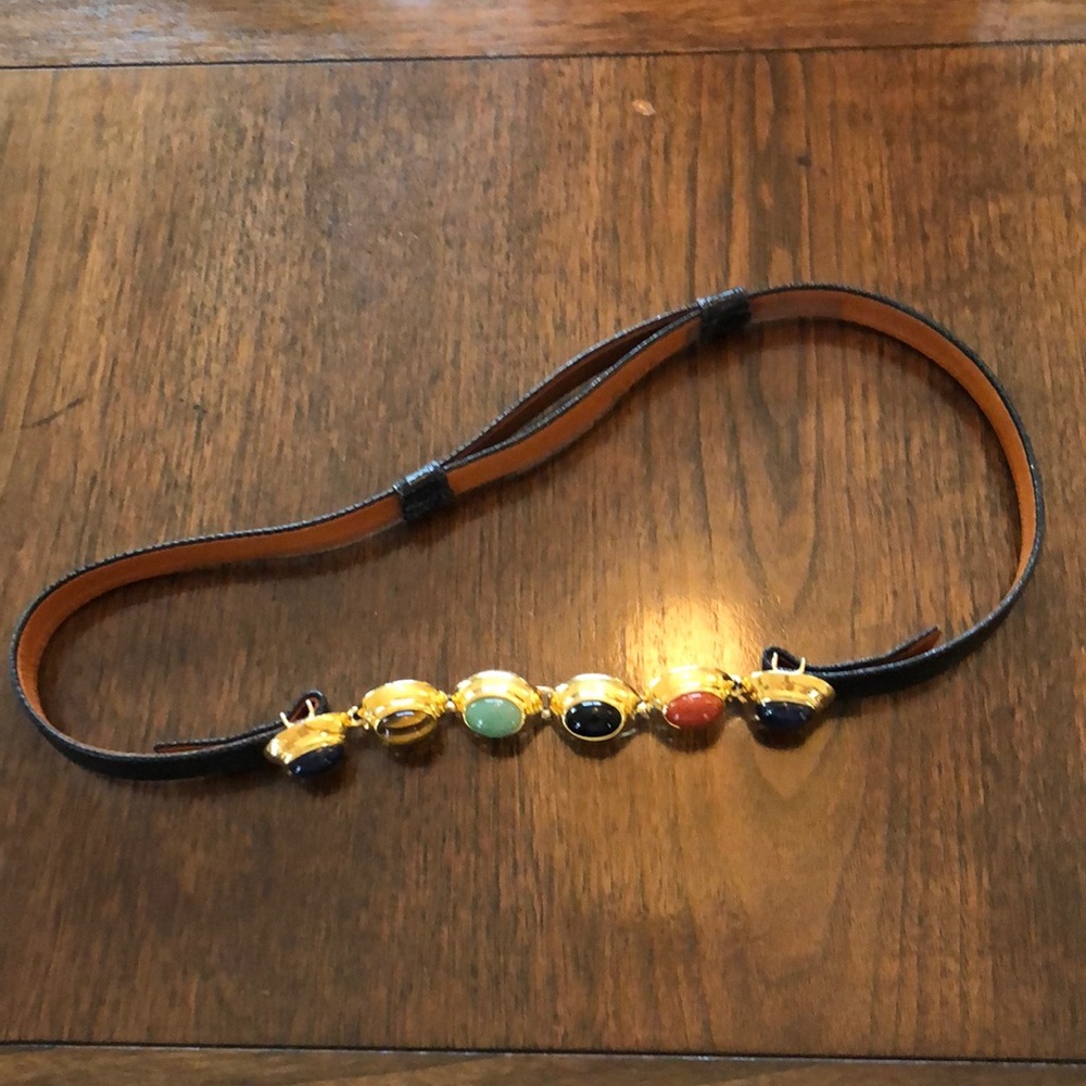 Alexis Kirk vintage belt with stones